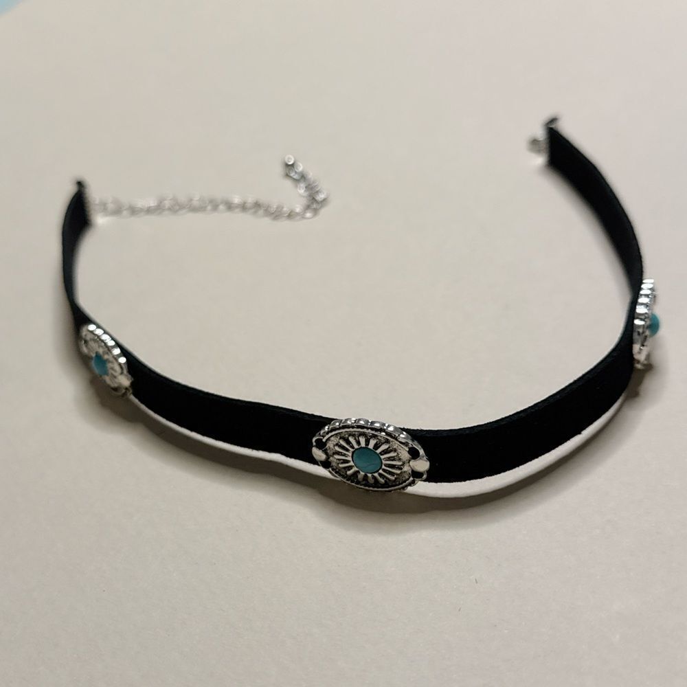 Boho Choker Necklace #1927 - Picture 2 of 4